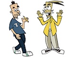 Thumbnail image for Lalo Alcaraz draws his split personality in ‘La Cucaracha’ (video)