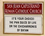 Thumbnail image for Write the best church sign message and win something cool! *