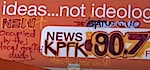 Thumbnail image for KPCC radio billboard ‘Occupied’ by KPFK radio listener