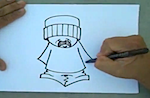 Thumbnail image for CholoWizard Graffiti: How to draw a cholo (video)