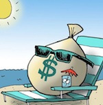 Thumbnail image for Where in the world is Mitt Romney’s money? (cartoon)