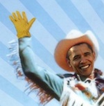 Thumbnail image for Ñewsweek: Bronco Bama reelected, @MexicanMitt Romney concedes