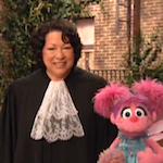 Thumbnail image for ‘Wise Latina’ Sotomayor hangs with Big Bird’s posse (video)