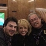 Thumbnail image for Caption this photo: [Edward James Olmos and Friend(s)]