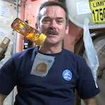 Thumbnail image for Canadian astronaut makes peanut butter and honey burrito (video)