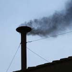 Thumbnail image for Pocho Ocho other Papal smoke signals beside black and white