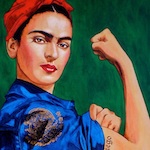 Thumbnail image for Feminist painting mashup: Meet stunning ‘Frida the Riveter’ (toon)